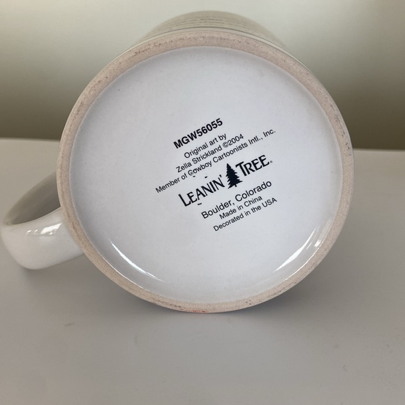 “Red Hat”Mug Leanin Tree 12oz Exc Cond - Picture 6 of 10